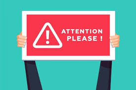 Important online order update