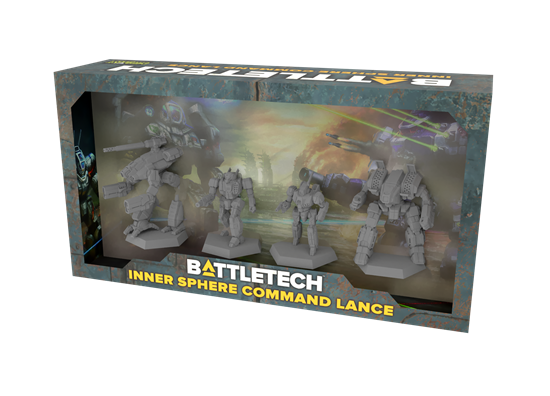 Battletech: Inner Sphere Command Lance Mini Pack