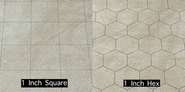 Chessex RPG/Miniature "Megamat" w/1" Squares / 1" hexes (34½"" x 48"" Playing Surface)