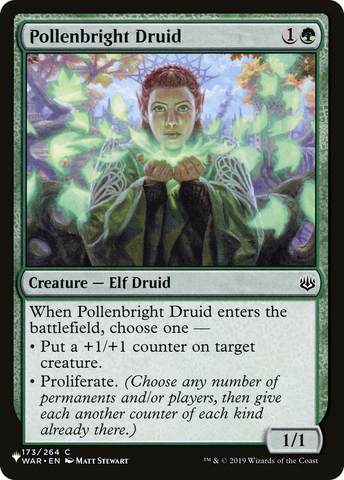 Pollenbright Druid [The List Reprints]