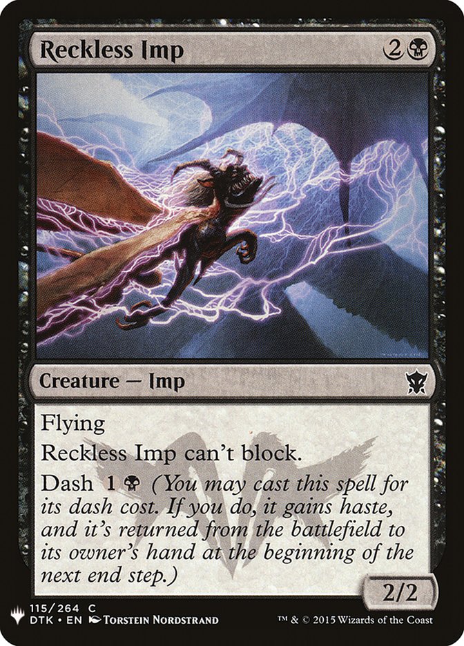 Reckless Imp [Mystery Booster] | Gauntlet Hobbies - Angola