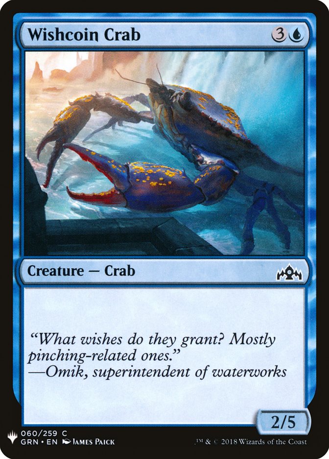 Wishcoin Crab [Mystery Booster] | Gauntlet Hobbies - Angola