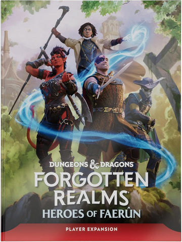 Dungeons & Dragons 5e Book: Forgotten Realms Heroes of Faerun