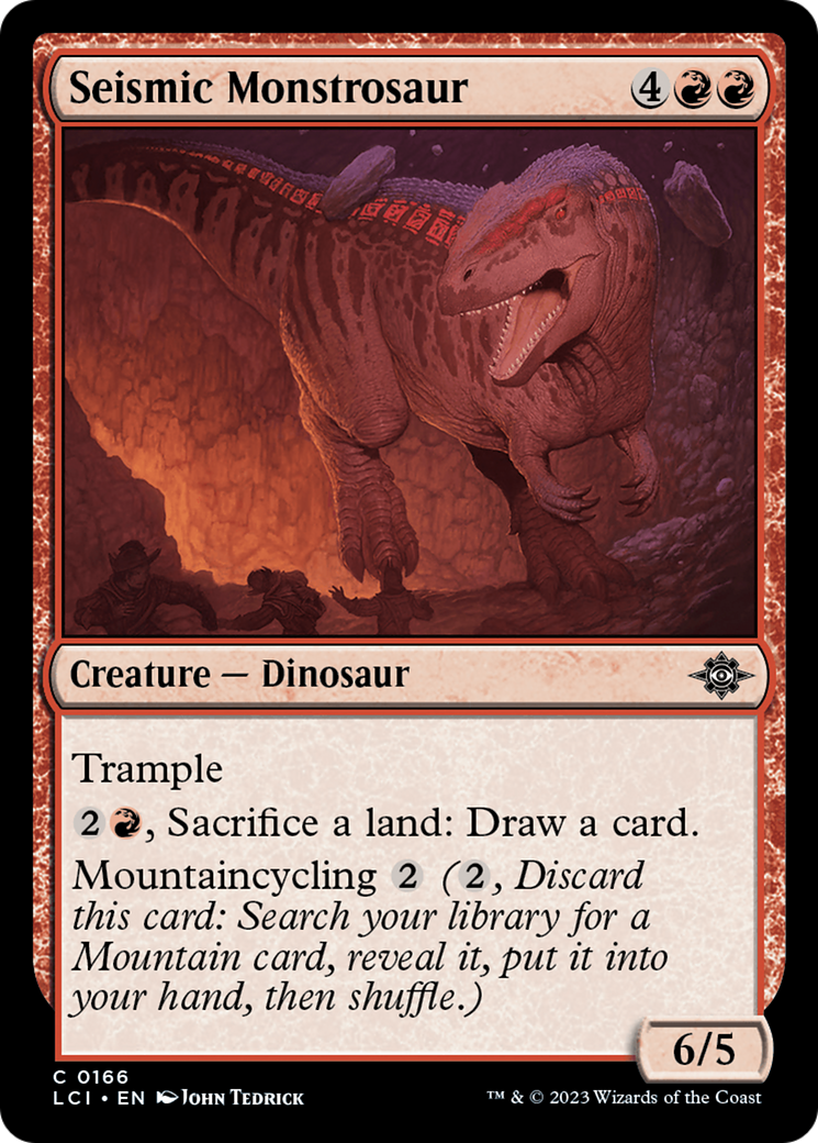 Seismic Monstrosaur [The Lost Caverns of Ixalan] | Gauntlet Hobbies - Angola