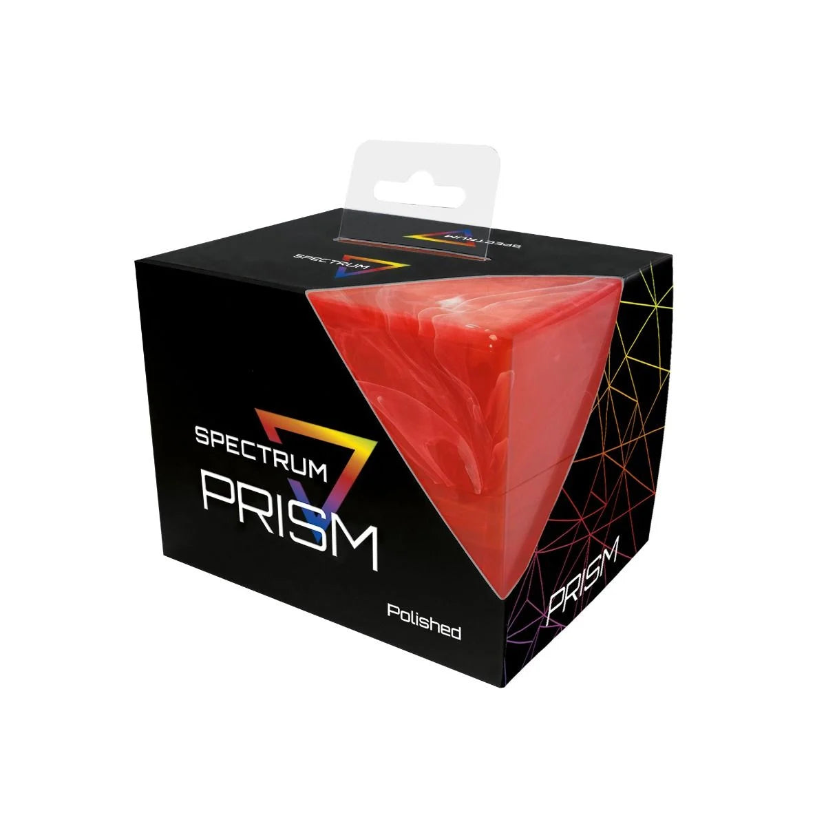 BCW Prism Deck Case - Carnelian Red | Gauntlet Hobbies - Angola