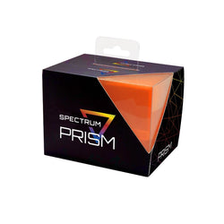BCW Prism Deck Case - Sunset Orange