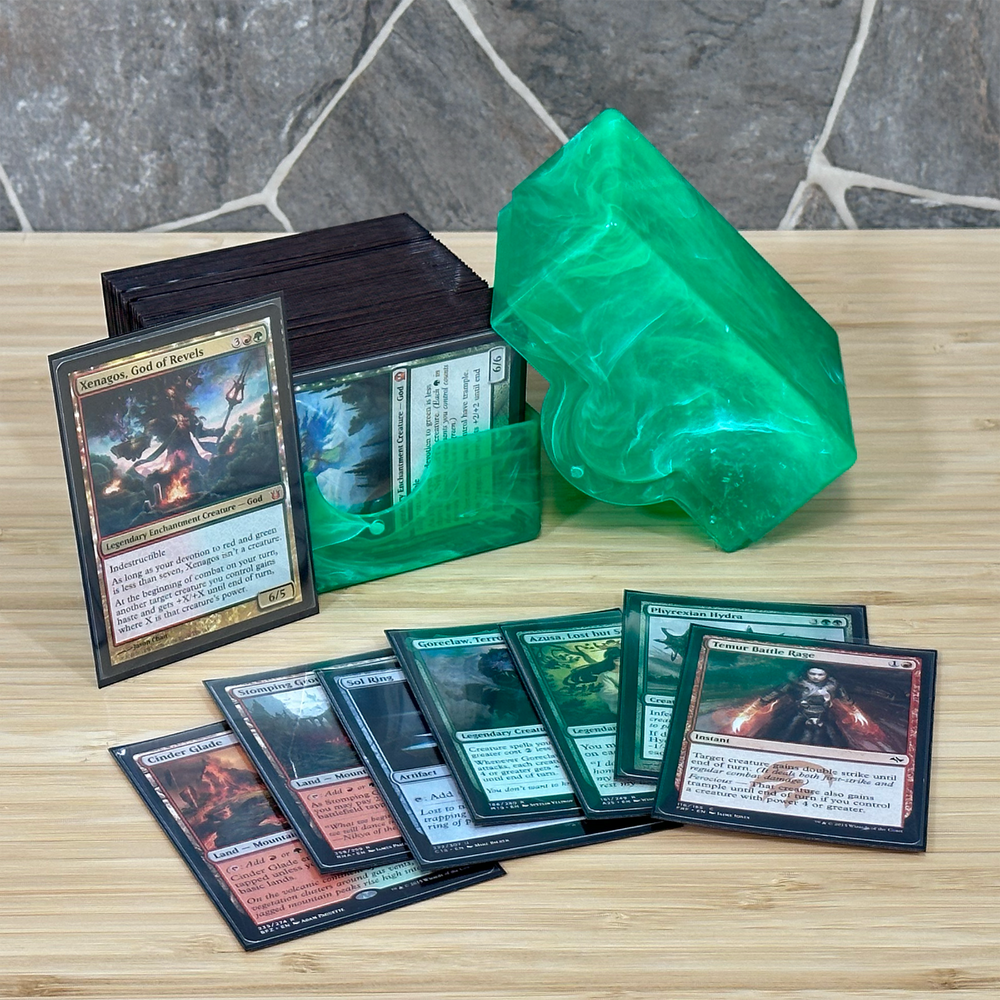 BCW Prism Deck Case - Jade Green