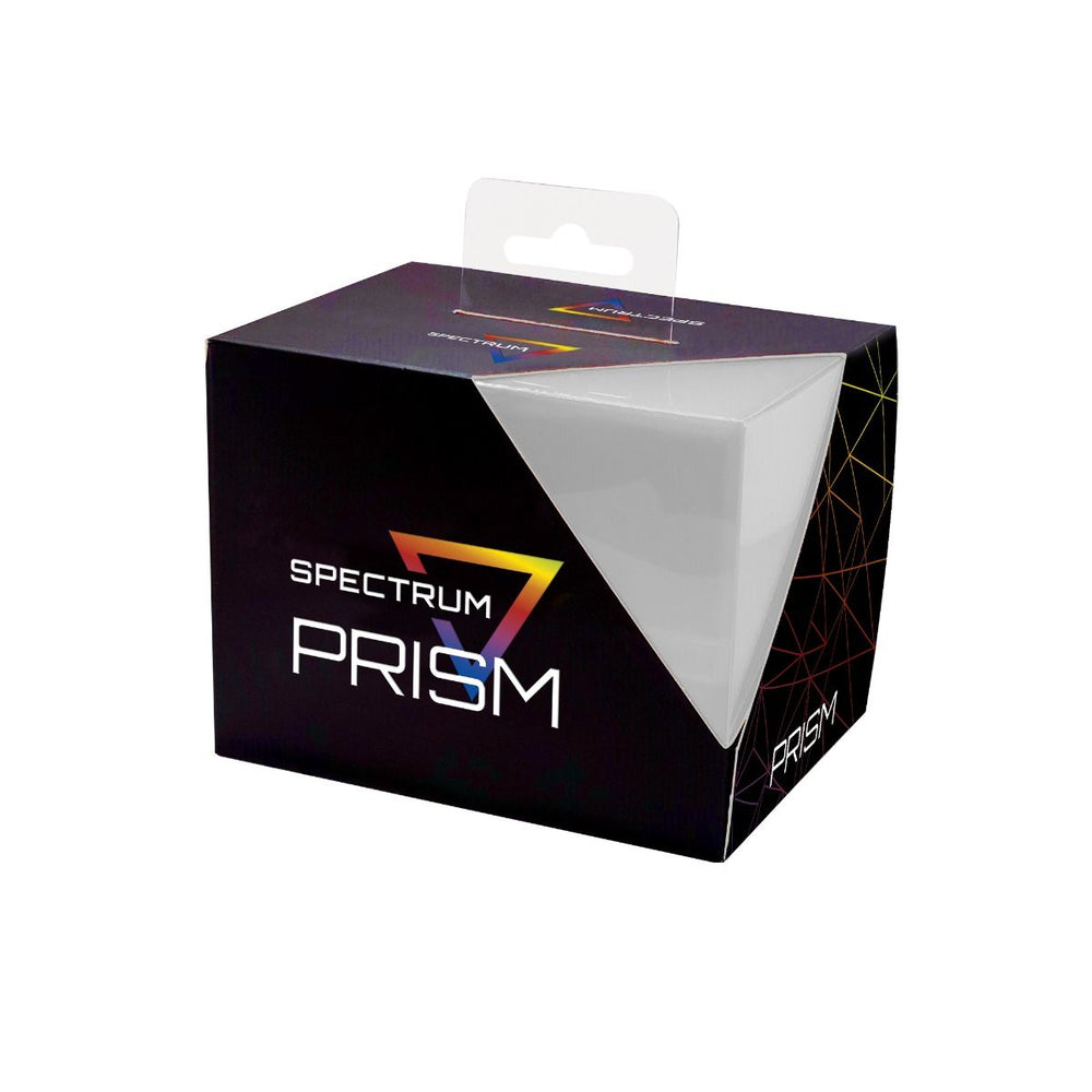 BCW Prism Deck Case - Pale Moon White
