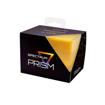 BCW Prism Deck Case - Xanthic Yellow