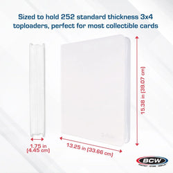 BCW Z-Folio 9 Pkt Topload Binder