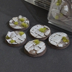 GamersGrass Battle Ready Bases: Temple - Round 40mm | Gauntlet Hobbies - Angola