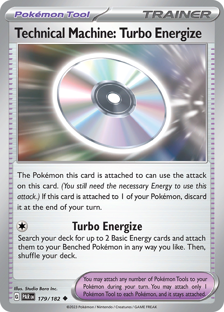 Technical Machine: Turbo Energize (179/182) [Scarlet & Violet: Paradox Rift] | Gauntlet Hobbies - Angola