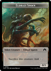Eldrazi Spawn // Zombie Army Double-Sided Token [Modern Horizons 3 Tokens] | Gauntlet Hobbies - Angola