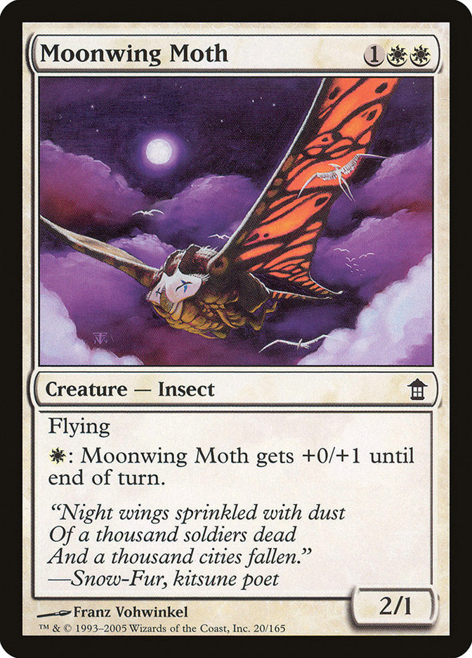 Moonwing Moth [Saviors of Kamigawa] | Gauntlet Hobbies - Angola