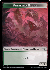 Elemental (9) // Phyrexian Hydra (11) Double-Sided Token [March of the Machine Tokens] | Gauntlet Hobbies - Angola