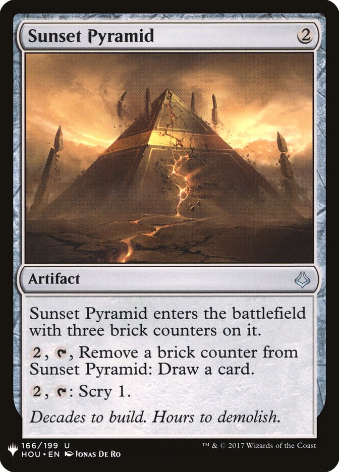 Sunset Pyramid [Mystery Booster] | Gauntlet Hobbies - Angola