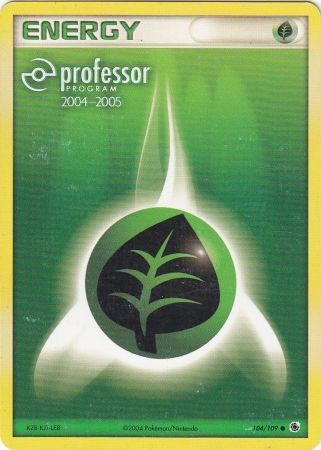 Grass Energy (104/109) (2004 2005) [Professor Program Promos] | Gauntlet Hobbies - Angola