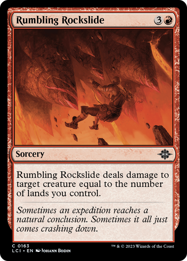 Rumbling Rockslide [The Lost Caverns of Ixalan] | Gauntlet Hobbies - Angola