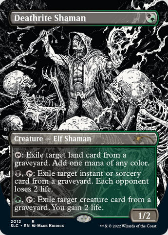 Deathrite Shaman (Borderless) [Secret Lair Countdown Kit]