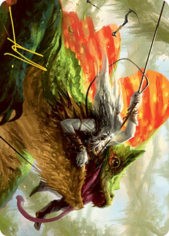 Captured by Lagacs Art Card (Gold-Stamped Signature) [Modern Horizons 2 Art Series]