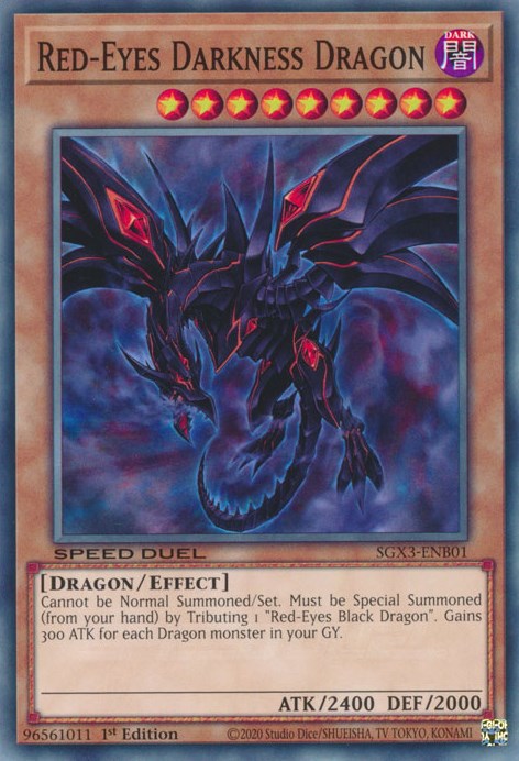 Red-Eyes Darkness Dragon [SGX3-ENB01] Common | Gauntlet Hobbies - Angola