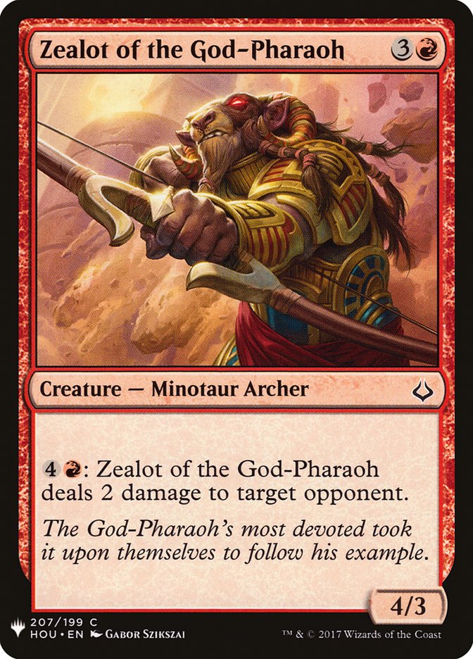 Zealot of the God-Pharaoh [Mystery Booster] | Gauntlet Hobbies - Angola