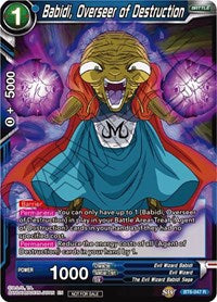 Babidi, Overseer of Destruction (Gold Stamped) (BT6-047) [Tournament Promotion Cards] | Gauntlet Hobbies - Angola