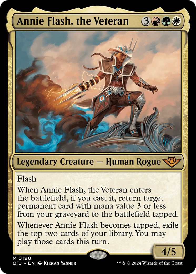 Annie Flash, the Veteran [Outlaws of Thunder Junction] | Gauntlet Hobbies - Angola