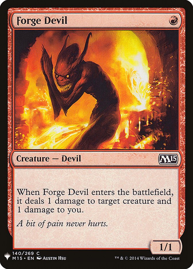 Forge Devil [Mystery Booster] | Gauntlet Hobbies - Angola