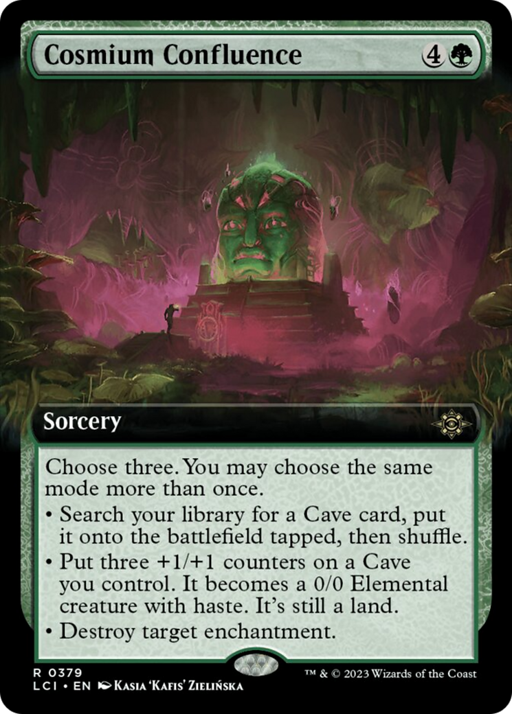 Cosmium Confluence (Extended Art) [The Lost Caverns of Ixalan] | Gauntlet Hobbies - Angola