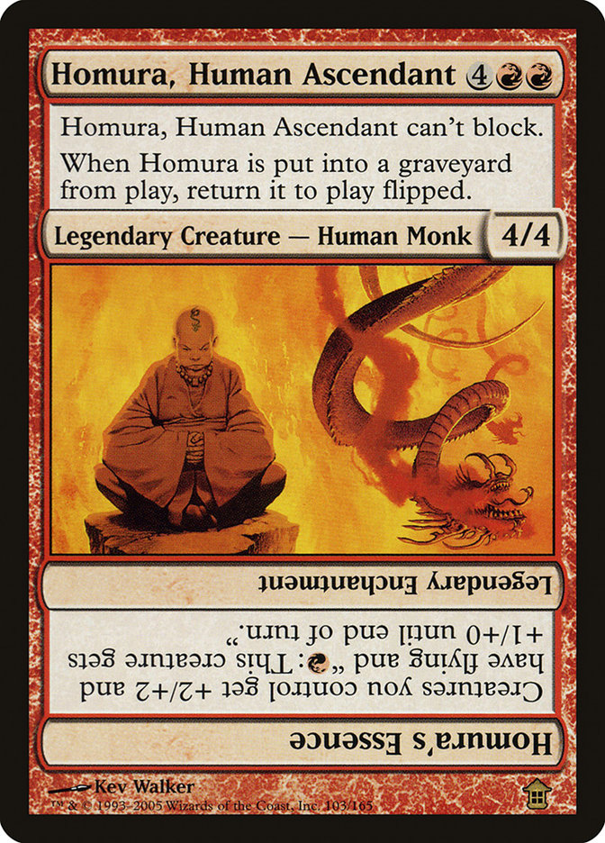 Homura, Human Ascendant // Homura's Essence [Saviors of Kamigawa] | Gauntlet Hobbies - Angola