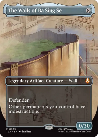 The Walls of Ba Sing Se (Borderless) [Avatar: The Last Airbender]