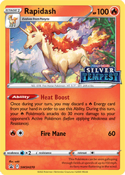 Rapidash (SWSH270) (Prerelease) [Sword & Shield: Black Star Promos]