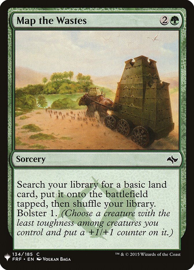 Map the Wastes [Mystery Booster] | Gauntlet Hobbies - Angola