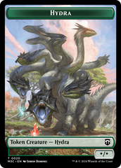 Hydra // Boar Double-Sided Token [Modern Horizons 3 Commander Tokens] | Gauntlet Hobbies - Angola