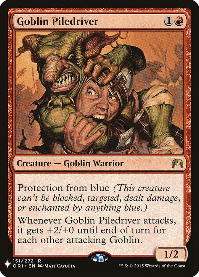 Goblin Piledriver [Mystery Booster] | Gauntlet Hobbies - Angola