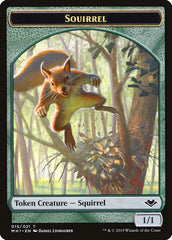 Zombie (007) // Squirrel (015) Double-Sided Token [Modern Horizons Tokens] | Gauntlet Hobbies - Angola