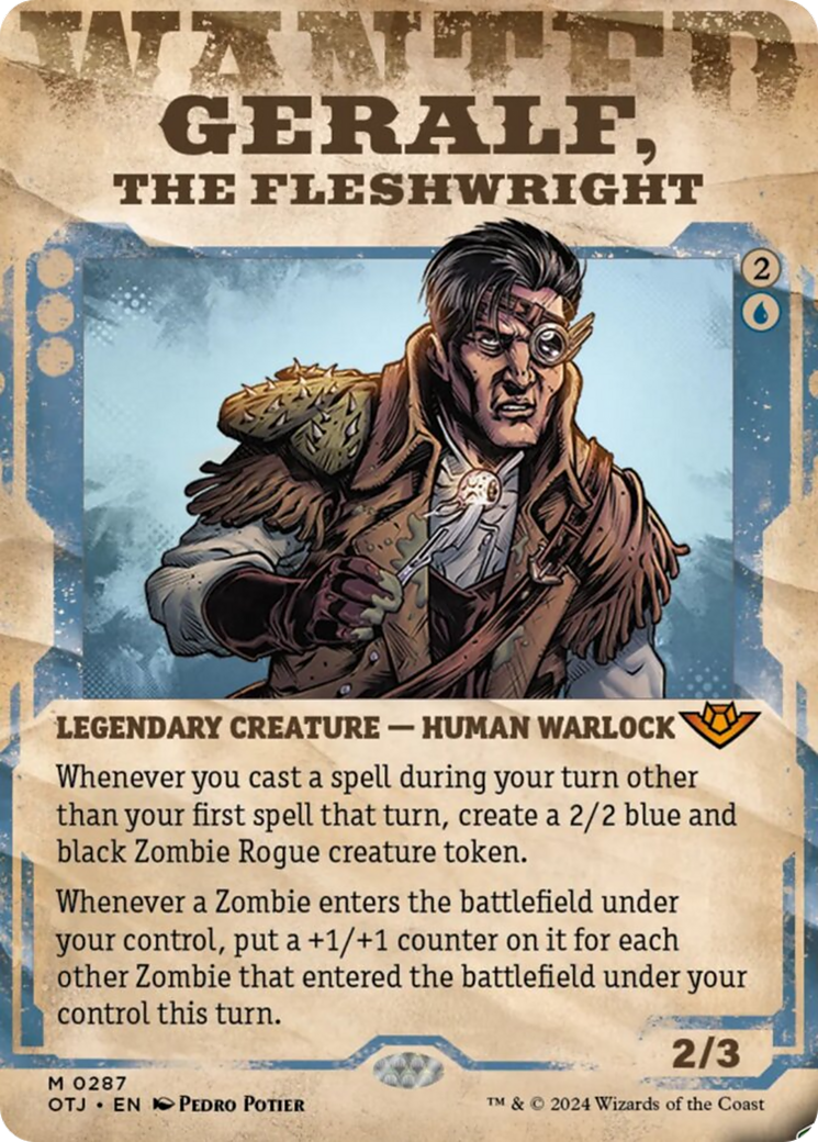 Geralf, the Fleshwright (Showcase) [Outlaws of Thunder Junction] | Gauntlet Hobbies - Angola
