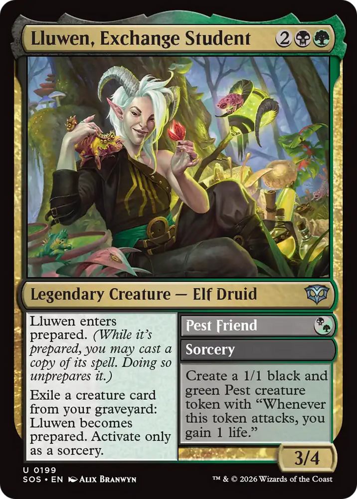 Lluwen, Exchange Student [Secrets of Strixhaven]