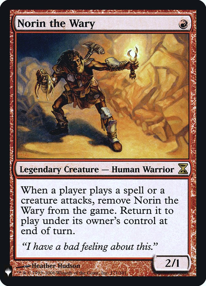 Norin the Wary [Mystery Booster] | Gauntlet Hobbies - Angola