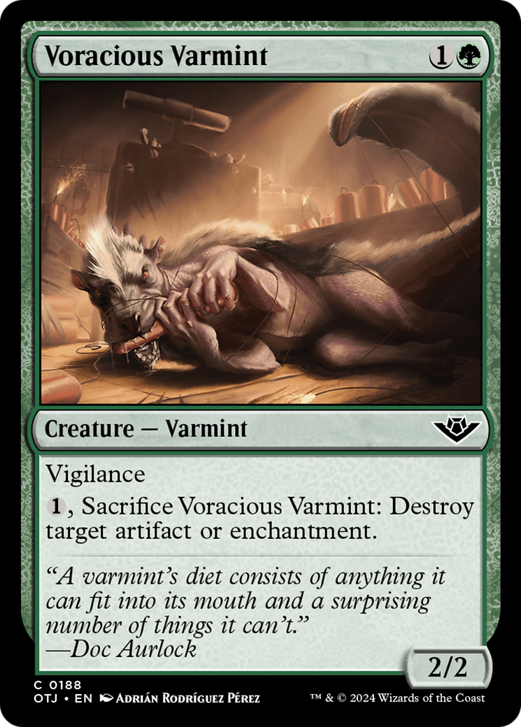 Voracious Varmint [Outlaws of Thunder Junction] | Gauntlet Hobbies - Angola