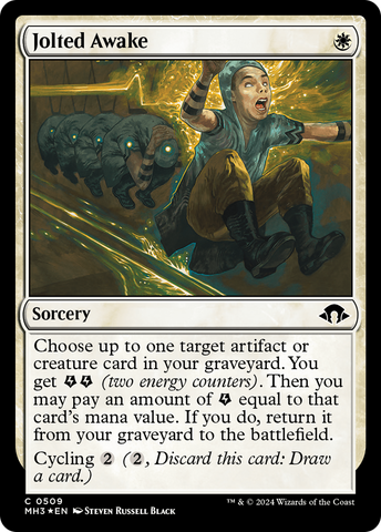 Jolted Awake (Ripple Foil) [Modern Horizons 3]