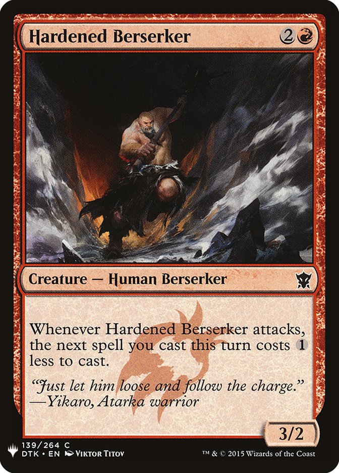 Hardened Berserker [Mystery Booster] | Gauntlet Hobbies - Angola
