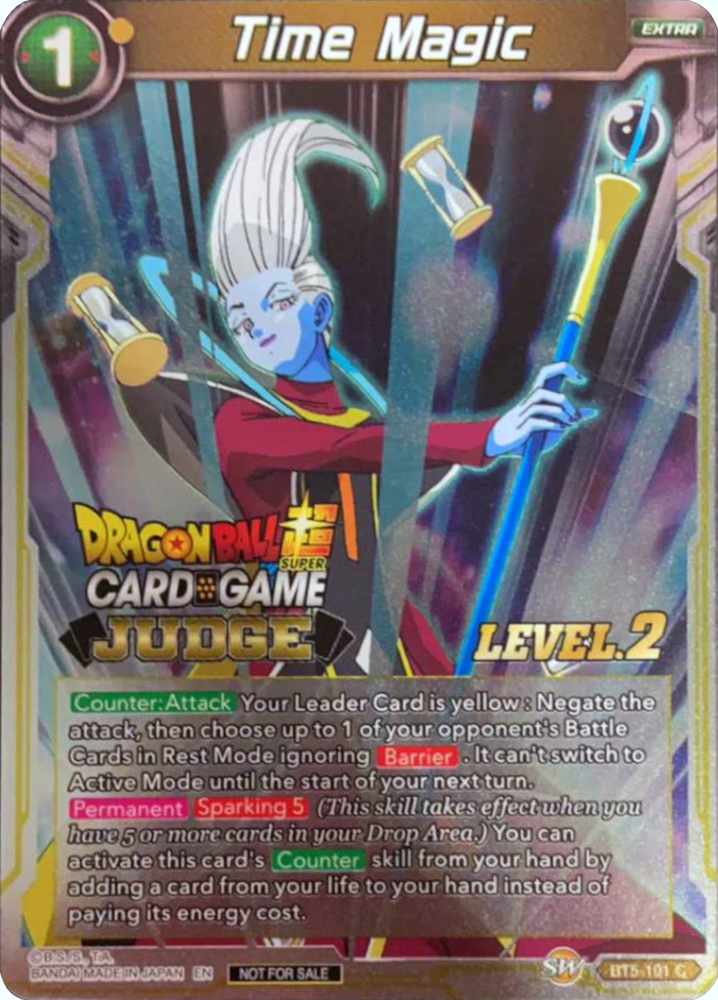 Time Magic (Level 2) (BT5-101) [Judge Promotion Cards]