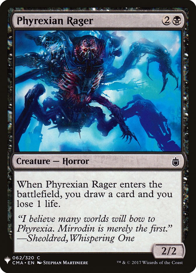 Phyrexian Rager [Mystery Booster] | Gauntlet Hobbies - Angola