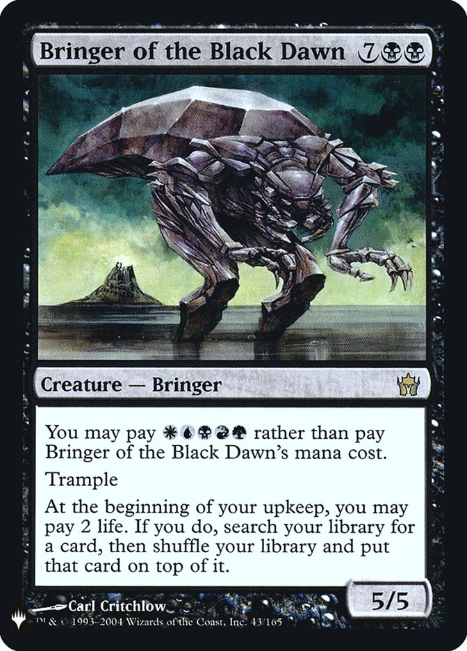Bringer of the Black Dawn [Mystery Booster] | Gauntlet Hobbies - Angola