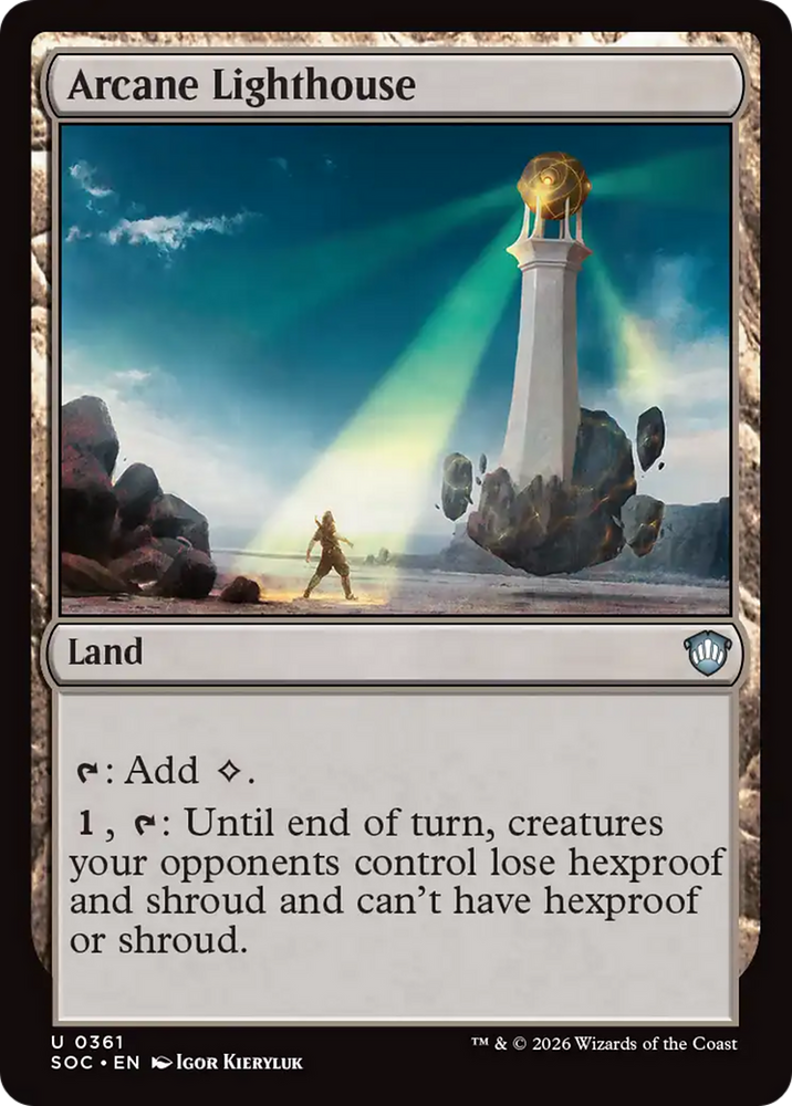 Arcane Lighthouse [Secrets of Strixhaven Commander]