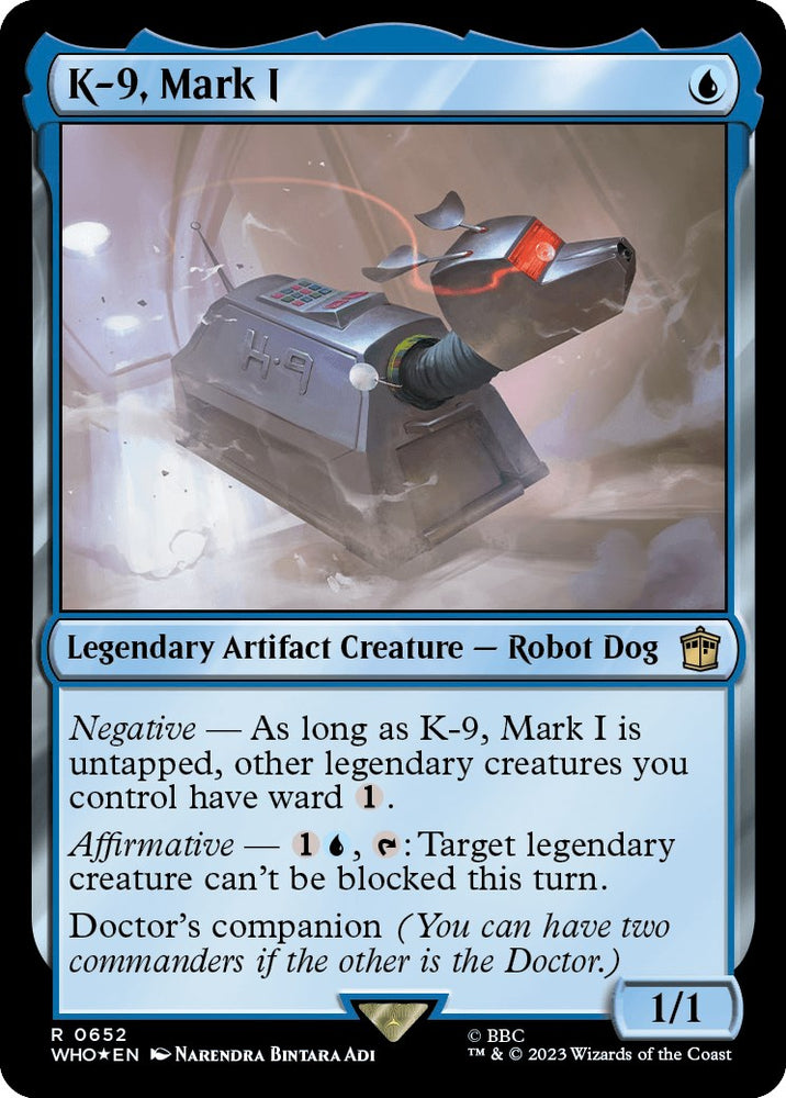 K-9, Mark I (Surge Foil) [Doctor Who]