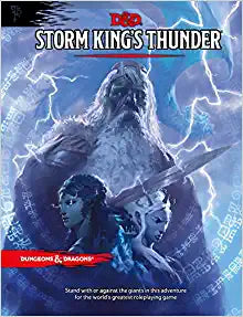 Dungeons & Dragons 5e Book: Storm Kings Thunder