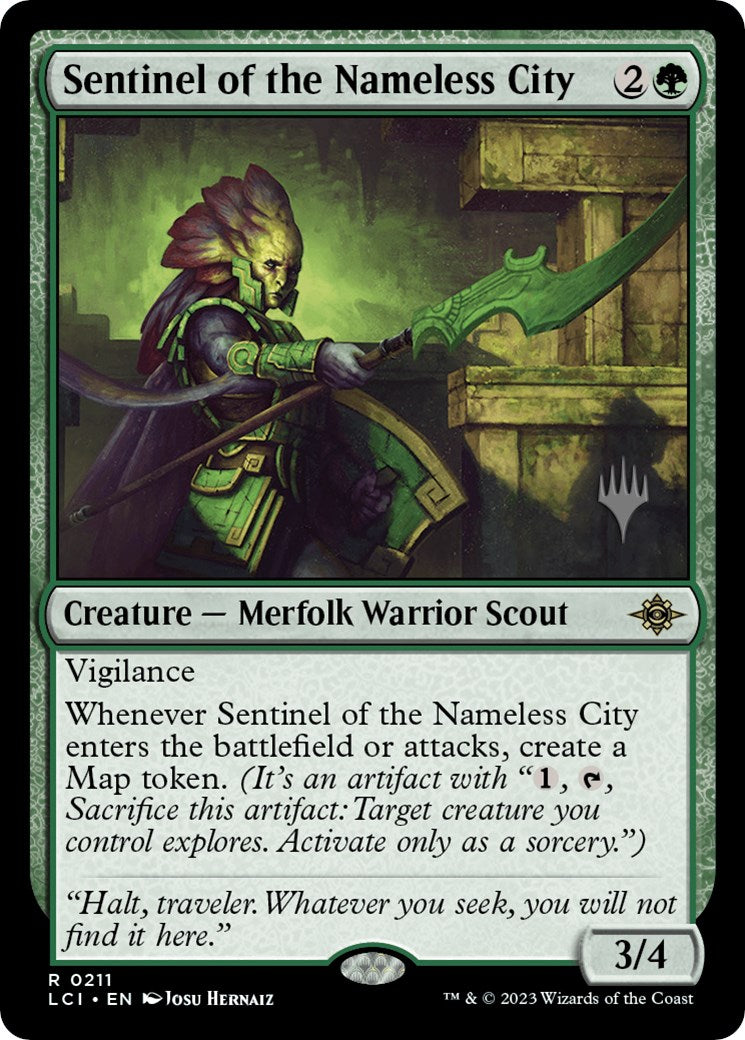 Sentinel of the Nameless City (Promo Pack) [The Lost Caverns of Ixalan Promos] | Gauntlet Hobbies - Angola